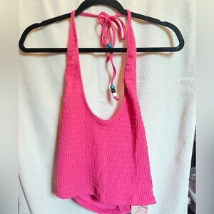 Shein Pink Halter Tank